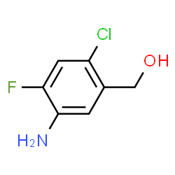 ChemSpider 2D Image | (5-Amino-2-chloro-4-fluorophenyl)methanol | C7H7ClFNO