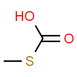 ChemSpider 2D Image | S-Methyl hydrogen carbonothioate | C2H4O2S