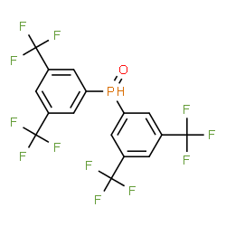 ChemSpider 2D Image | Bis(3,5-bis(trifluoromethyl)phenyl)phosphine oxide | C16H7F12OP