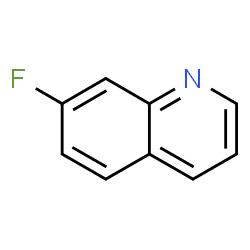 ChemSpider 2D Image | 7-Fluoroquinoline | C9H6FN