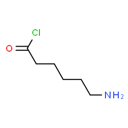 ChemSpider 2D Image | 6-Aminohexanoyl chloride | C6H12ClNO