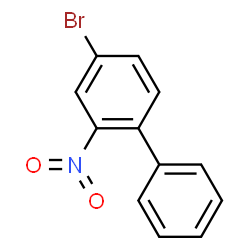 ChemSpider 2D Image | 4-Bromo-2-nitrobiphenyl | C12H8BrNO2