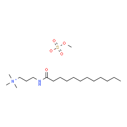ChemSpider 2D Image | (3-LAURAMIDOPROPYL)TRIMETHYLAMMONIUM METHYL SULFATE | C19H42N2O5S