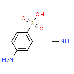 ChemSpider 2D Image | 4-Aminobenzenesulfonic acid - methanamine (1:1) | C7H12N2O3S