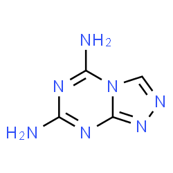 ChemSpider 2D Image | [1,2,4]Triazolo[4,3-a][1,3,5]triazine-5,7-diamine | C4H5N7