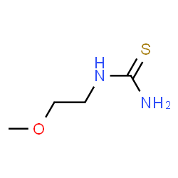 ChemSpider 2D Image | (2-methoxyethyl)thiourea | C4H10N2OS