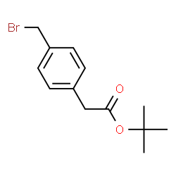 ChemSpider 2D Image | 2-Methyl-2-propanyl [4-(bromomethyl)phenyl]acetate | C13H17BrO2