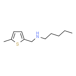 ChemSpider 2D Image | N-[(5-Methyl-2-thienyl)methyl]-1-pentanamine | C11H19NS