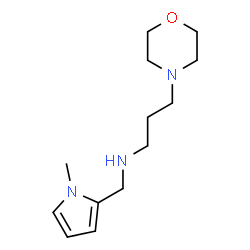 ChemSpider 2D Image | N-[(1-Methyl-1H-pyrrol-2-yl)methyl]-3-(4-morpholinyl)-1-propanamine | C13H23N3O