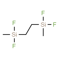 ChemSpider 2D Image | 1,2-Bis(methyldifluorosilyl)ethane | C4H10F4Si2