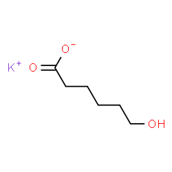 ChemSpider 2D Image | Potassium 6-hydroxyhexanoate | C6H11KO3