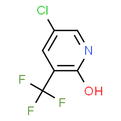 ChemSpider 2D Image | 5-Chloro-3-(trifluoromethyl)-2-pyridinol | C6H3ClF3NO