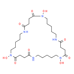 ChemSpider 2D Image | nocardamin | C27H48N6O9