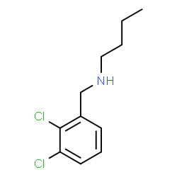 ChemSpider 2D Image | N-(2,3-Dichlorobenzyl)-1-butanamine | C11H15Cl2N