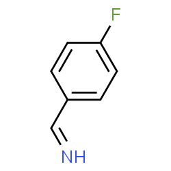 ChemSpider 2D Image | 1-(4-Fluorophenyl)methanimine | C7H6FN