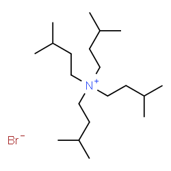 ChemSpider 2D Image | 3-Methyl-N,N,N-tris(3-methylbutyl)-1-butanaminium bromide | C20H44BrN
