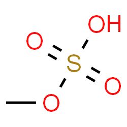 ChemSpider 2D Image | $l^{1}-oxidanylsulfonyloxymethane | CH3O4S