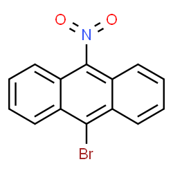 ChemSpider 2D Image | 9-Bromo-10-nitroanthracene | C14H8BrNO2