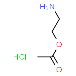 ChemSpider 2D Image | 2-Aminoethyl acetate hydrochloride (1:1) | C4H10ClNO2