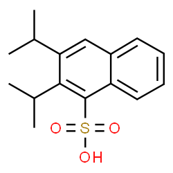 ChemSpider 2D Image | Diisopropylnaphthalenesulfonic acid | C16H20O3S