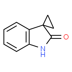 ChemSpider 2D Image | Spiro[cyclopropane-1,3'-indolin]-2'-one | C10H9NO