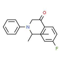 ChemSpider 2D Image | 1-(4-Fluorophenyl)-2-[isopropyl(phenyl)amino]ethanone | C17H18FNO
