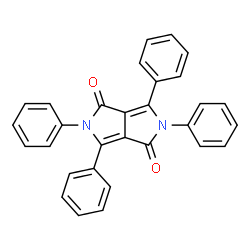 ChemSpider 2D Image | 2,3,5,6-Tetraphenyl-2,5-dihydropyrrolo[3,4-c]pyrrole-1,4-dione | C30H20N2O2