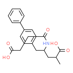 ChemSpider 2D Image | sacubitrilat | C22H25NO5