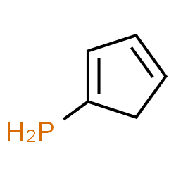 ChemSpider 2D Image | 1,3-Cyclopentadien-1-ylphosphine | C5H7P