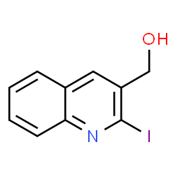 ChemSpider 2D Image | (2-Iodo-3-quinolinyl)methanol | C10H8INO