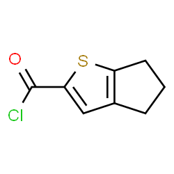 ChemSpider 2D Image | 5,6-Dihydro-4H-cyclopenta[b]thiophene-2-carbonyl chloride | C8H7ClOS