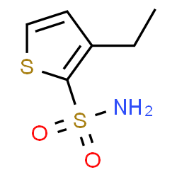 ChemSpider 2D Image | 3-Ethyl-2-thiophenesulfonamide | C6H9NO2S2