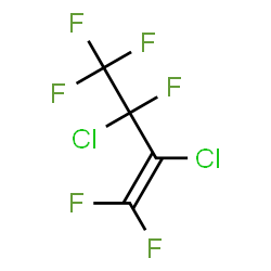 ChemSpider 2D Image | 2,3-Dichloro-1,1,3,4,4,4-hexafluoro-1-butene | C4Cl2F6