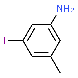 ChemSpider 2D Image | 3-Iodo-5-methylaniline | C7H8IN