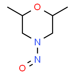 ChemSpider 2D Image | N-Nitroso-2,6-dimethylmorpholine | C6H12N2O2