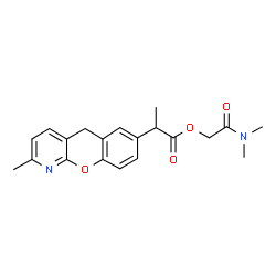 ChemSpider 2D Image | Tilnoprofen arbamel | C20H22N2O4
