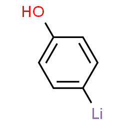ChemSpider 2D Image | (4-Hydroxyphenyl)lithium | C6H5LiO