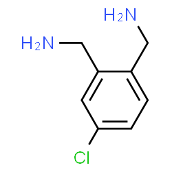 ChemSpider 2D Image | (4-Chloro-1,2-phenylene)dimethanamine | C8H11ClN2