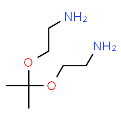 ChemSpider 2D Image | 2,2'-[2,2-Propanediylbis(oxy)]diethanamine | C7H18N2O2