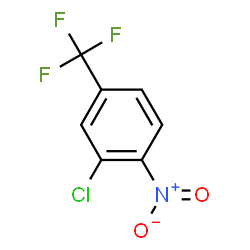 ChemSpider 2D Image | 3-Chloro-4-nitrobenzotrifluoride | C7H3ClF3NO2