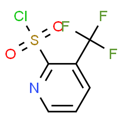 ChemSpider 2D Image | 3-(Trifluoromethyl)-2-pyridinesulfonyl chloride | C6H3ClF3NO2S
