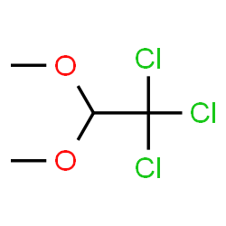 ChemSpider 2D Image | 1,1,1-Trichloro-2,2-dimethoxyethane | C4H7Cl3O2