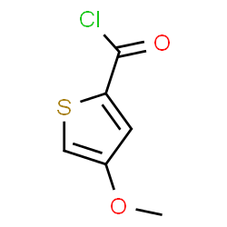 ChemSpider 2D Image | 4-Methoxy-2-thiophenecarbonyl chloride | C6H5ClO2S