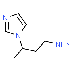 ChemSpider 2D Image | 3-(1H-Imidazol-1-yl)-1-butanamine | C7H13N3