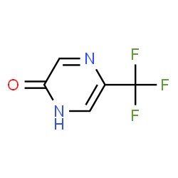 ChemSpider 2D Image | 5-(Trifluoromethyl)-2(1H)-pyrazinone | C5H3F3N2O