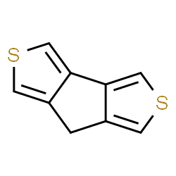 ChemSpider 2D Image | 7H-Thieno[3',4':3,4]cyclopenta[1,2-c]thiophene | C9H6S2