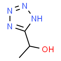 ChemSpider 2D Image | 1-(1H-Tetrazol-5-yl)ethanol | C3H6N4O