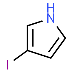 ChemSpider 2D Image | 3-Iodopyrrole | C4H4IN