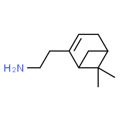 ChemSpider 2D Image | 2-(6,6-Dimethylbicyclo[3.1.1]hept-2-en-2-yl)ethanamine | C11H19N