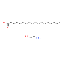 ChemSpider 2D Image | Octadecanoic acid - 1-amino-2-propanol (1:1) | C21H45NO3